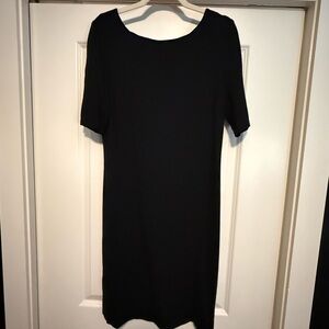 Banana Republic Classic Black Midi Dress